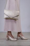 Rachels - Gold Shimmer Clutch