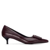 Xti - 146427 Burgundy Kitten Heel Court image