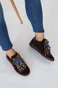 Meline - 525 FR-R Brown/Leopard Trainer