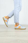 Another Trend - A032 [Sky] Blue and Orange Trainer