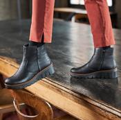 Rieker - X9165 Black Wedge Ankle Boot image