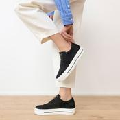 Paul Green - 5529 Black Slip On Trainer