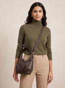 Elie Beaumont - Dumpling Brown Shoulder Bag image