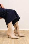 Rachels - Penny8 Beige Leather Knee High image