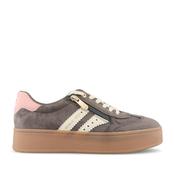 Marco Tozzi - 23716 Grey/Pink Platform Trainer image
