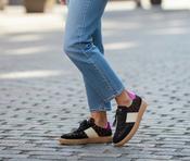 Nerogiardini - I617427D Leopard Suede Trainer image