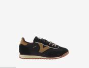 Victoria - 1 134118 Black Retro Trainer image