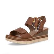 Remonte -D2L53- Tan Wedge Sandal image