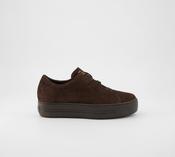 Paul Green - 5529 Brown Suede Elastic Trainer image