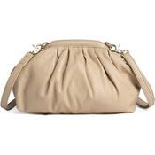 Depeche - 17314 Beige Leather Clutch image