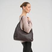 Depeche - 17142 Brown Leather Shoulder Bag image