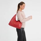 Depeche - 17142 Red Leather Shoulder Bag image