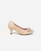 Le Babe - 3037 Dusky Pink Diamonte Kitten Heel image