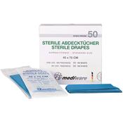 Sterile Drapes (50) Without Aperture - Standard Size (Mediware) image