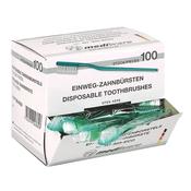 Mediware Disposable Toothbrushes with Toothpaste, 100 Pcs. image