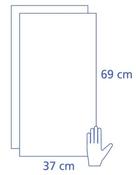 Absorbent Towel Pack 37x69cm (100)