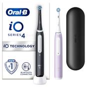 Oral-B iO4 Matte Black &amp;amp; Lavender (Duo Pack) image