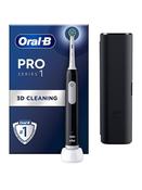 Oral-B PRO 1 Black + Travel case image