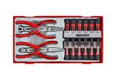 TengTools 16PC Mini Plier and Screwdriver Set TTMI16 image