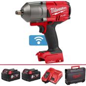 MILWAUKEE 18V 1/2" Impact Wrench High Torque, 2 x 5.0Ah Batteries image