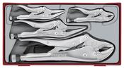 TengTools TTVG05 5 Piece Power Grip Plier Set image