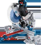 Bosch GCM 18-V305 GDC Professional cordless mitre saw biturbo with stand