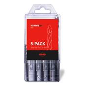 Ruko 5-pack ULTIMATECUT Twist drill set DIN 338 Type FLOWSTEP HSS - 5 pcs