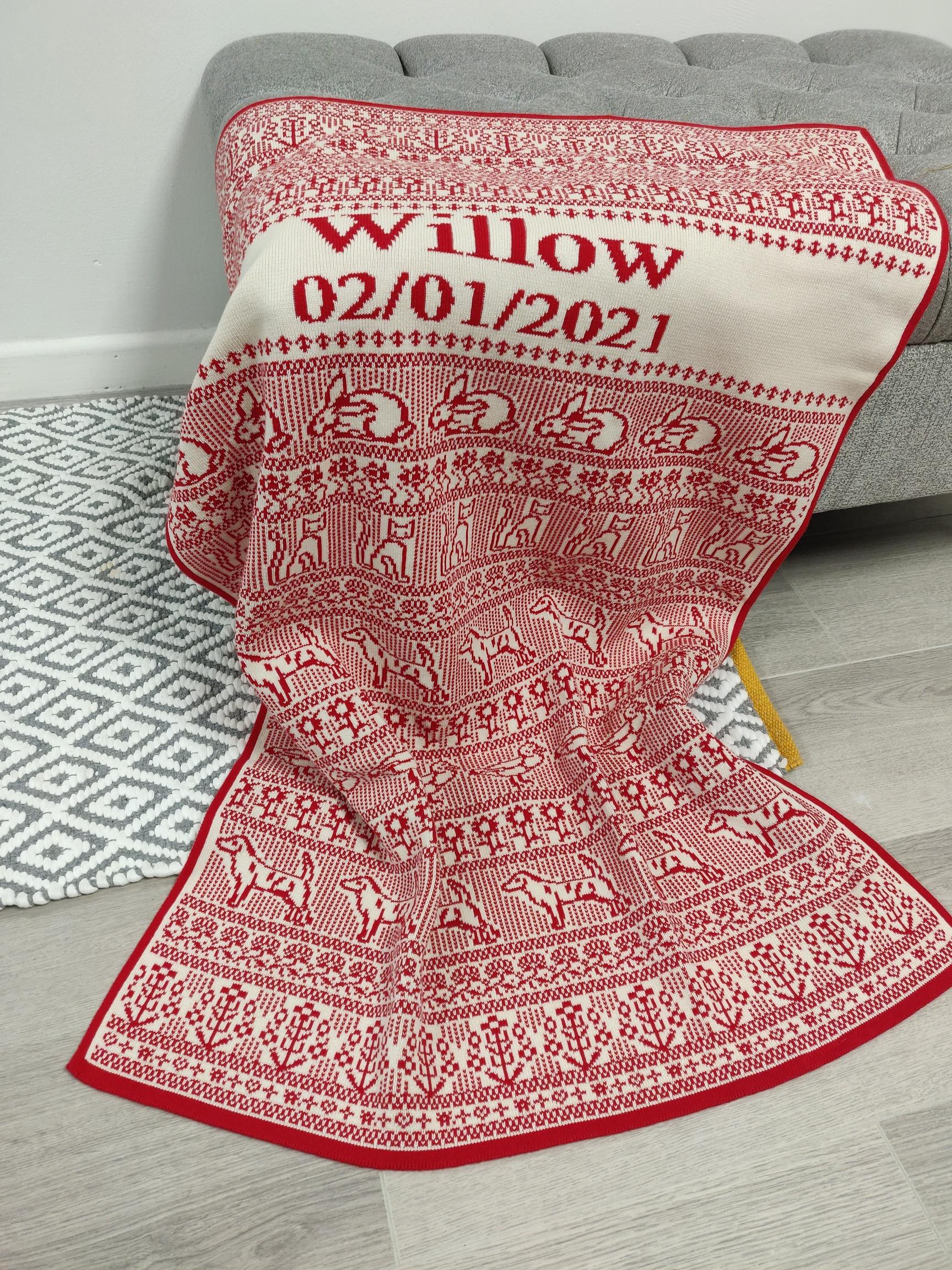 Scandinavian hotsell baby blanket