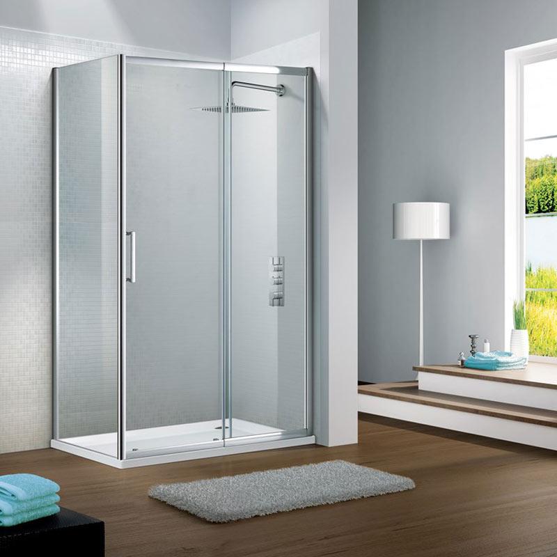 Slimline Capella Shower Glass Panel in Sligo GetLocal Ireland