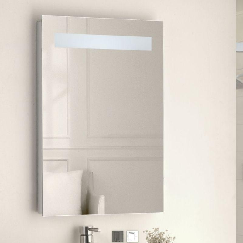 Isla LED Bathroom Mirror 50cm x 70cm with shaving socket in Sligo GetLocal Ireland