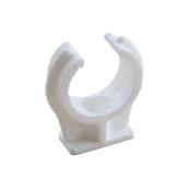 15mm Single Snap On Pipe Clips image