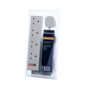 4 Way Extension Lead With 2 Metre Cable and Surge Protection image