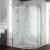 8 Series Frameless 1 Door Offset Quadrant