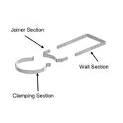 System 2 - Adjustable Wall Bracket for Twin Wall Insulated Chimney System