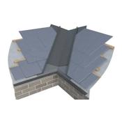 Aluminium Valley Trough Black 3 metres image