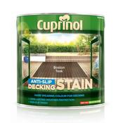 Cuprinol Anti Slip Decking Stain (2.5L) - Boston Teak image