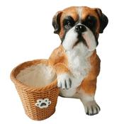 Boxer Dog Planter image