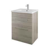 Cesena Vanity Unit &amp; Basin - Molina Grey, H: 880mm x W:610mm x D: 395mm