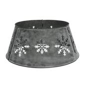 Christmas Tree Skirt - Silver