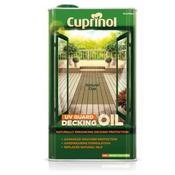 Cuprinol UV Guard Decking Oil (5 litre) - Natural Oak