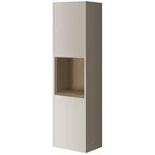 Lucca Tall Bathroom Cabinet | 35cm - Matt Dove Grey image