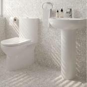 Eden Bundle WC, Basin &amp; Pedestal and Tap image