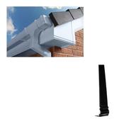 Ogee Fascia Joiners Aquacel - Black, 300mm