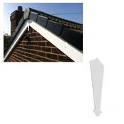 Fascia Finial PVC - White
