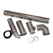 Firebird 1075mm High Level Horizontal Flue Kit (125mm Diameter)