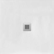 Gemstone Slate Shower Tray | Square - White, 900 x 900mm