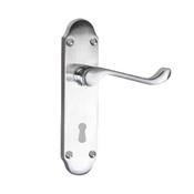 Fortessa Vista Polished Chrome Door Handles Box Set image