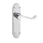 Fortessa Vista Satin Chrome Privacy Door Handles Box Set – WC image