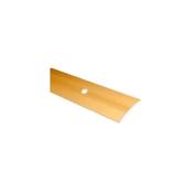 Floor Cover Strips - Gold, 3ft D Pack Ribbed, Screw Down