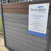 Guardian Composite Tongue and Groove Fence Boards – 2-Pack - Grey